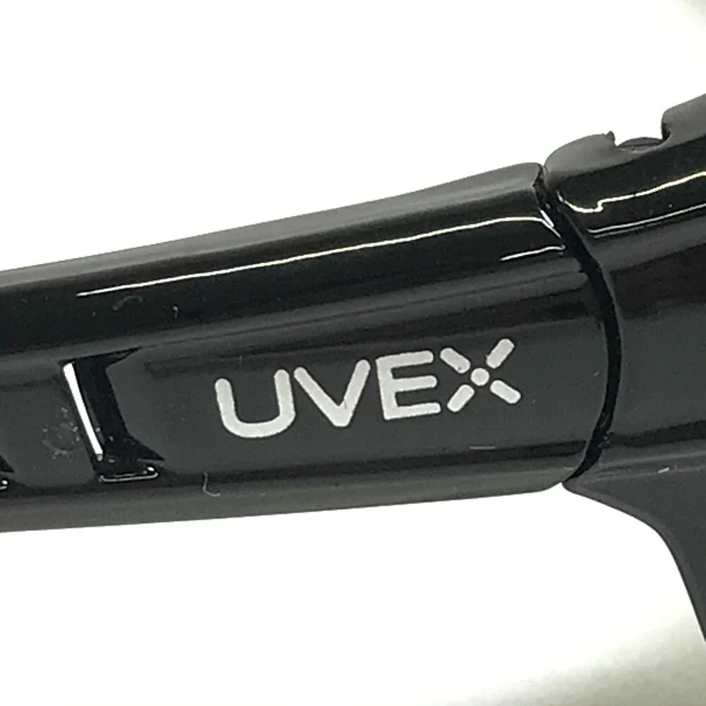 uvex Safety Goggles Eyeglasses Frames SW09 Black Square Z87-2 56-21-127